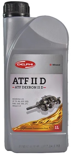 Трансмиссионное масло Delphi 28236333 ATF Dexron II D  1 л