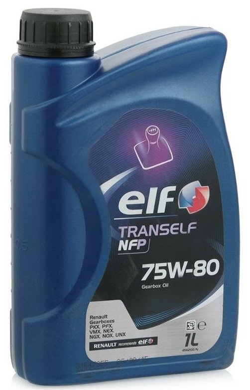 Трансмиссионное масло Elf OIL4173 NFP 75W-80 1 л
