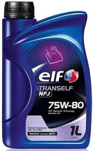 Трансмиссионное масло Elf OIL4098 TRANSELF NFJ 75W-80 1 л