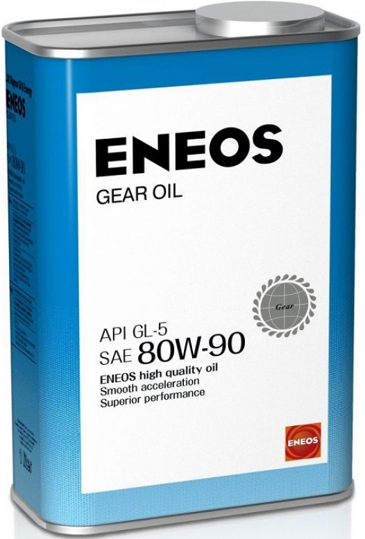 Трансмиссионное масло Eneos OIL1372 GEAR GL-5 80W-90 1 л
