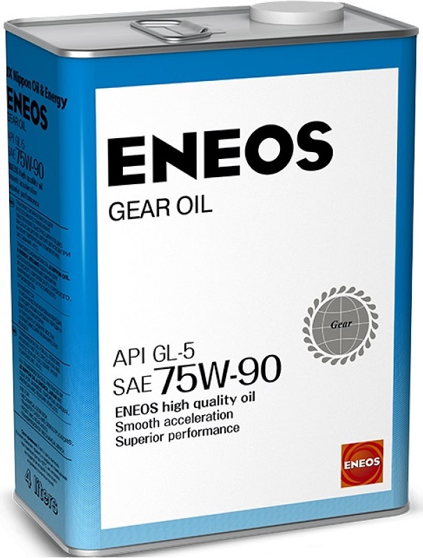 Трансмиссионное масло Eneos OIL1370 GEAR GL-5 75W-90 4 л