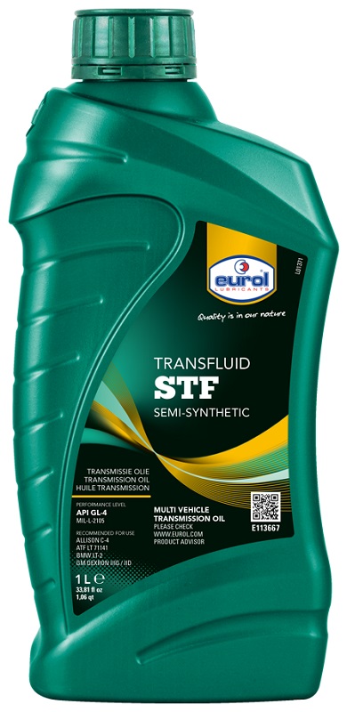 Трансмиссионное масло Eurol E113667 - 1L Transfluid STF  1 л