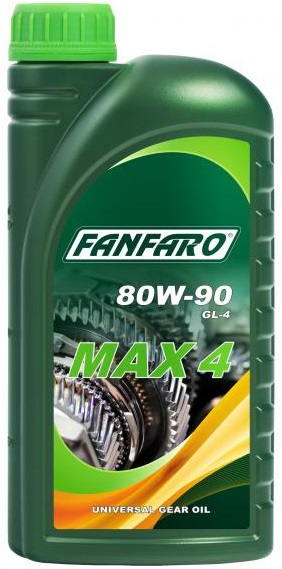 Трансмиссионное масло Fanfaro 535111 MAX-4 80W-90 1 л
