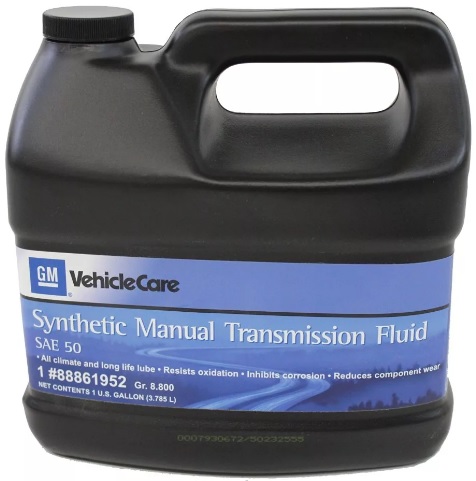 Трансмиссионное масло General Motors 88861952 SYNTHETIC MANUAL TRANSMISSION FLUID  4 л