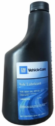 Трансмиссионное масло General Motors 89021671 AXLE LUBRICANT 80W-90 0.68 л