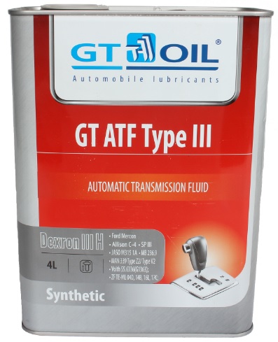 Трансмиссионное масло Gt oil 880 905940 764 6 GT ATF Type II  20 л