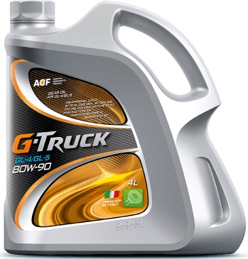 Трансмиссионное масло G-truck 4630002597831 GL-4 80W-90 20 л