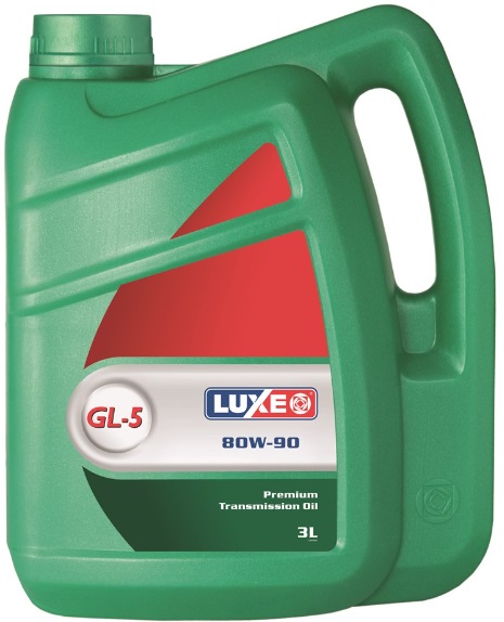 Трансмиссионное масло Luxe 542 GL-5 80W-90 3 л