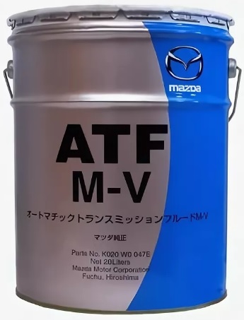 Трансмиссионное масло Mazda K020-W0-047E ATF M-V  20 л