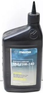 Трансмиссионное масло Mazda 0000-77-W140QT Rear Axle Lubricant 75W-140 1 л