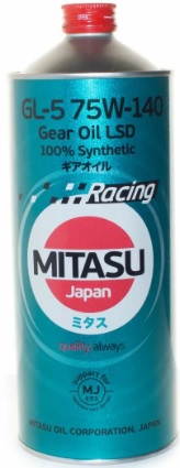 Трансмиссионное масло Mitasu MJ-414-1 SPORT GEAR OIL LSD 75W-140 1 л