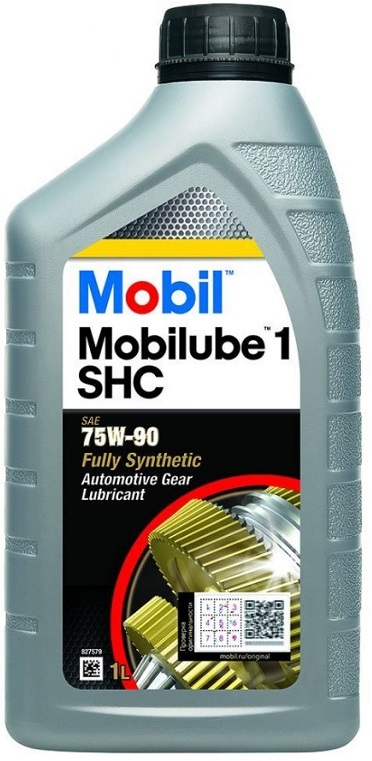 Трансмиссионное масло Mobil 152659 MOBILUBE 1 SHC 75W-90 1 л