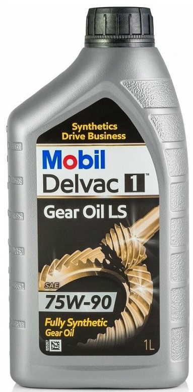 Трансмиссионное масло Mobil 153469 Delvac 1 Go LS 75W-90 1 л