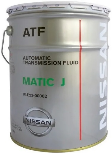 Трансмиссионное масло Nissan KLE23-00002 ATF Matic J  20 л