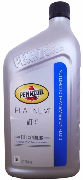 Трансмиссионное масло Pennzoil 071611015257 Platinum ATF+4  0.946 л