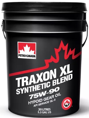 Трансмиссионное масло Petro-Canada TRXL759P20 Traxon XL Synthetic Blend 75W-90 20 л