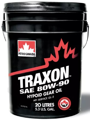 Трансмиссионное масло Petro-Canada TR89P20 Traxon 80W-90 20 л
