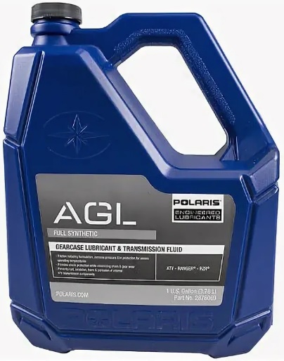 Трансмиссионное масло Polaris 2878069 AGL - Full Synthetic Gearcase Lubricant and Transmission Fluid  3.78 л