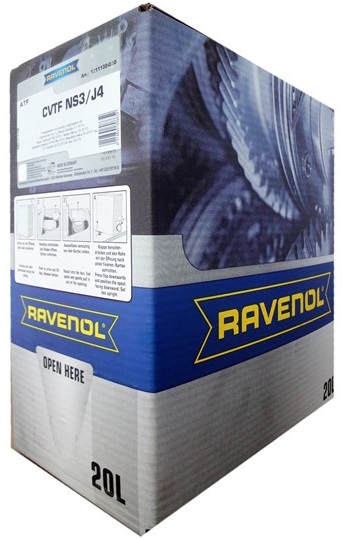 Трансмиссионное масло Ravenol 4014835808652 CVTF NS3/J4 Fluid  20 л