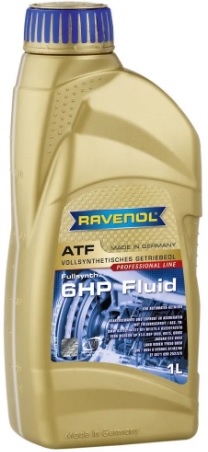 Трансмиссионное масло Ravenol 1211112-001-01-999 atf 6 hp fluid  1 л