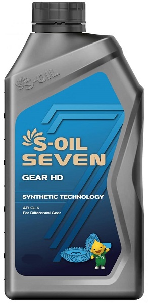 Трансмиссионное масло S-Oil DHD85W140_04 Gear HD 85W-140 4 л