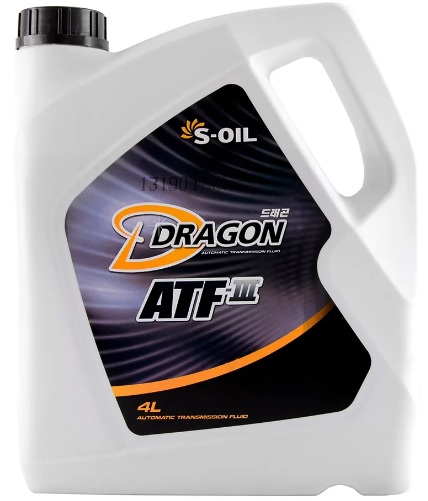 Трансмиссионное масло S-Oil DATF_04 ATF Dexron III  4 л