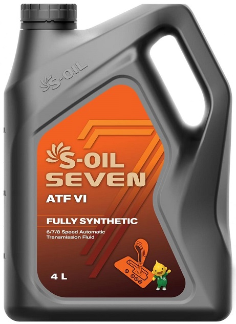 Трансмиссионное масло S-Oil ATFVI_04 Seven ATF-VI  4 л