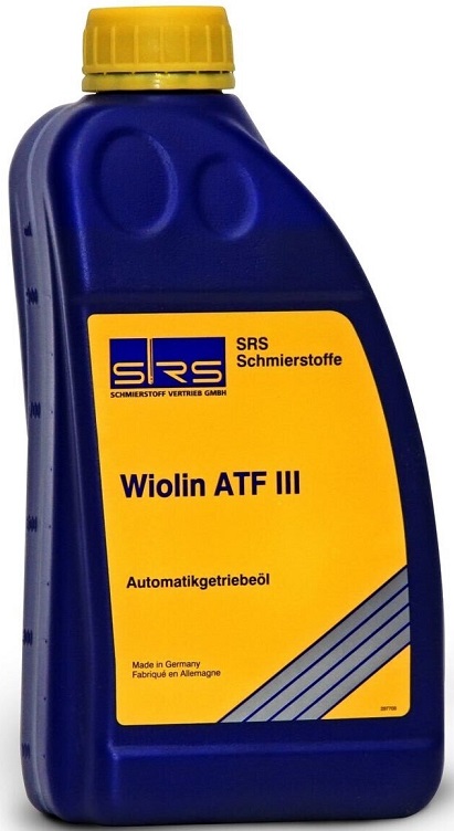 Трансмиссионное масло SRS 4033885000953 Wiolin ATF III  1 л