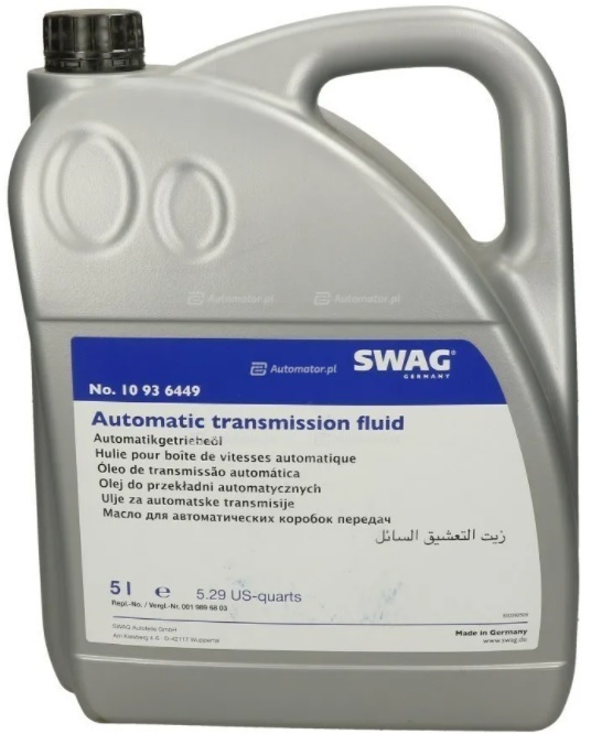 Трансмиссионное масло SWAG 10 93 6449  5 л