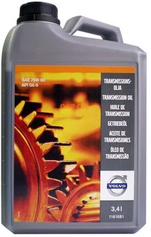Трансмиссионное масло Volvo 1161681 Transmission Oil 75W-80 4 л