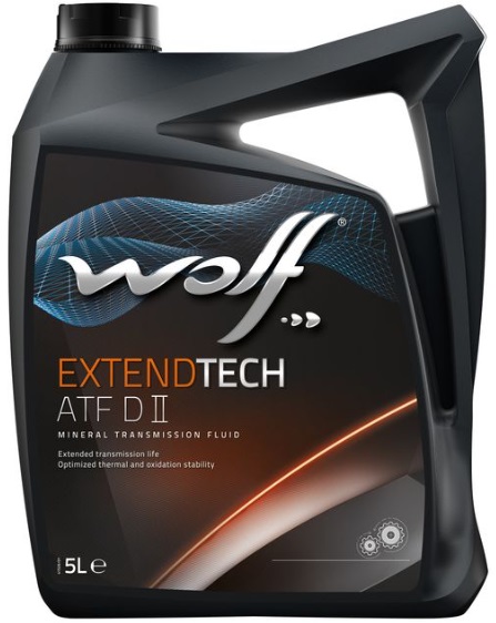 Трансмиссионное масло Wolf oil 8305207 ExtendTech ATF D II  5 л