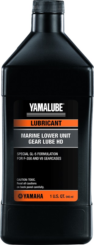 Трансмиссионное масло Yamaha ACC-GLUBE-HD-QT Marine Lower Unit Gear Lube HD  0.946 л