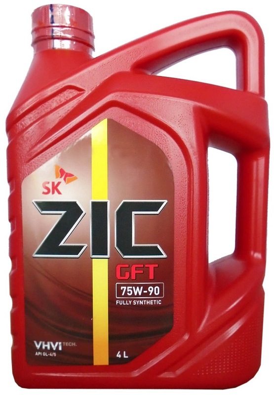 Трансмиссионное масло ZIC 162629 GFT 75W-90 4 л