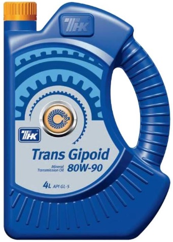 Трансмиссионное масло ТНК 40617742 Trans Gipoid 80W-90 4 л