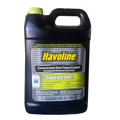 Жидкость охлаждающая Chevron 226110497 Havoline Conventional Concentratet Antifreeze/Coolant  3.785 л