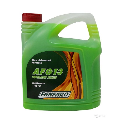 Жидкость охлаждающая Fanfaro 157641 AFG 13  5 л