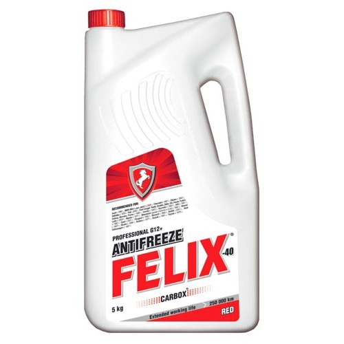 Жидкость охлаждающая Felix 4606532003654 CARBOX G12+  5 л