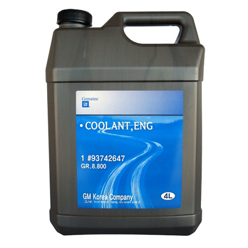 Жидкость охлаждающая General Motors 93742647 GM COOLANT, ENG  4 л