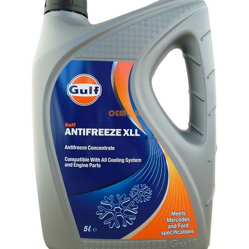 Жидкость охлаждающая Gulf 5056004170138 Antifreeze XLL G12+  5 л