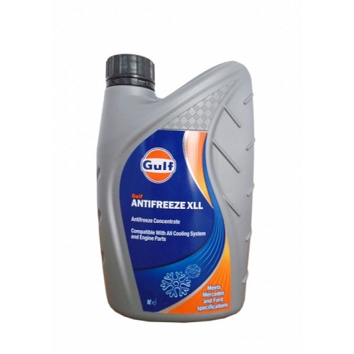 Жидкость охлаждающая Gulf 120751601756 Antifreeze XLL G12+  1 л