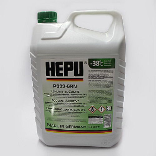 Жидкость охлаждающая Hepu P999-GRN-005  5 л