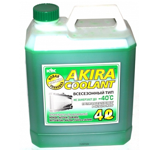Жидкость охлаждающая KYK 54-028 Akira Coolant  4 л