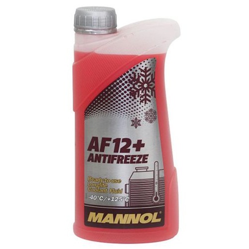 Жидкость охлаждающая Mannol 2038 Longlife Antifreeze AF12+  1 л
