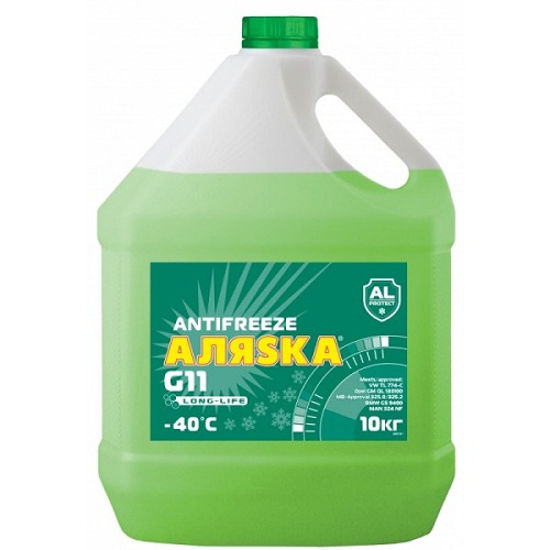 Жидкость охлаждающая Аляsка AL5523/02 Antifreeze -40  10 л