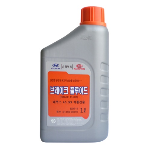 Жидкость тормозная Hyundai/Kia 01100-00110 BRAKE FLUID  1 л