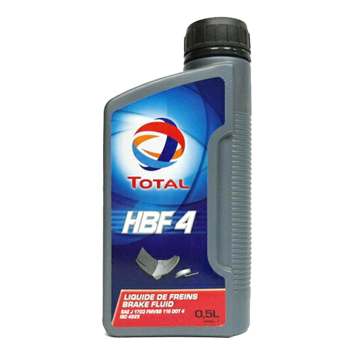 Жидкость тормозная Total 181942 Brake Fluid HBF 4  0.5 л