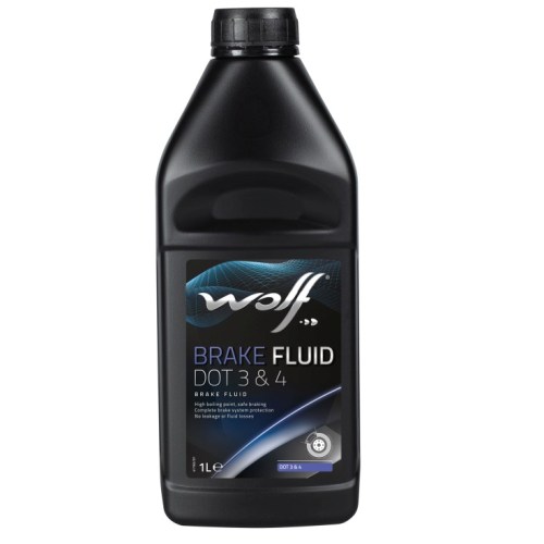 Жидкость тормозная Wolf oil 8307805 BRAKE FLUID  1 л