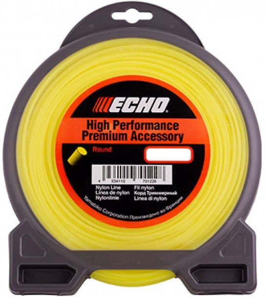 Корд триммерный ECHO 310095064/С6000024 Round Line (2.4 мм, 88 м, круглый)
