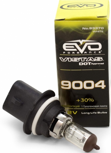 Галогенные лампы EVO Vistas 3200К, 9004-HB1, 12V, 55W