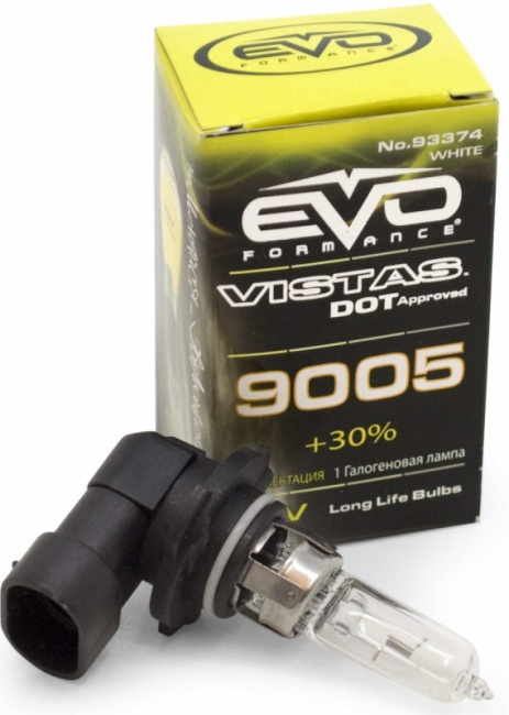 Галогенные лампы EVO Vistas 3200К, 9005-HB3, 12V, 55W